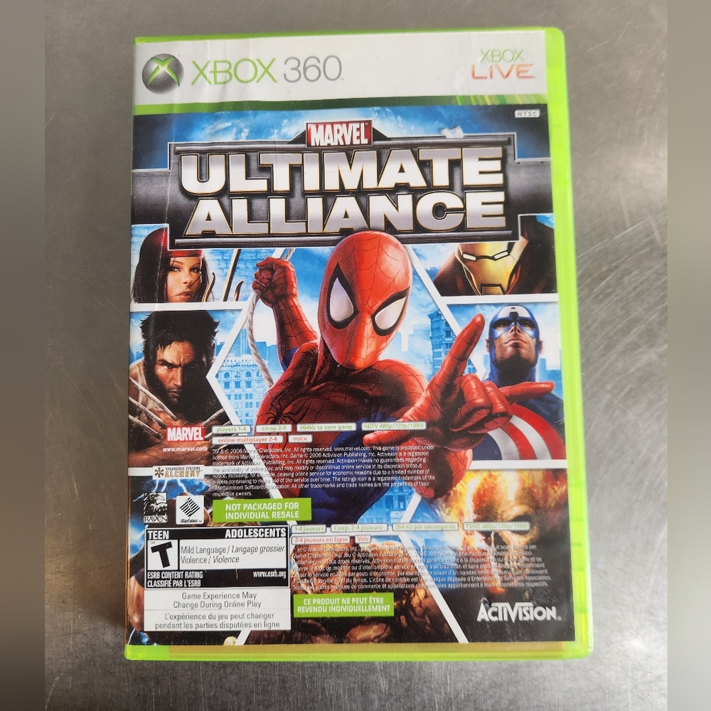 Marvel Ultimate Alliance/ Forza 2